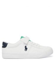 Polo Ralph Lauren Sneakersy RL04836102 Biały. Białe buty sportowe chłopięce Polo Ralph Lauren, ze skóry, bez zapięcia. Za 369.99 zł.