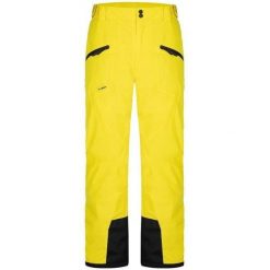 Męskie wodoodporne spodnie narciarskie Loep Orry, 2XL. Czarne spodnie materiałowe męskie ZSPORT, bez wzorów, sportowe. Za 245.99 zł.