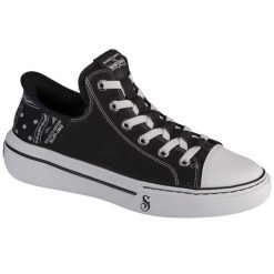 Buty sportowe Sneakersy męskie, Slip-Ins: Snoop One - OG Canvas. Czarne buty sportowe na co dzień męskie Skechers, bez zapięcia, trekkingowe. Za 349.99 zł.