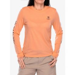 Bluza termoaktywna damska Mons Royale Icon Relaxed LS. Brązowe bluzy bez kaptura damskie Mons Royale, m. Za 314.99 zł.
