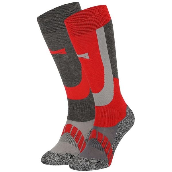 Skarpety narciarskie Xtreme, 2 par, Multi Czerwony. Czerwone skarpetki damskie XTREME SOCKSWEAR, bez wzorów. Za 147.34 zł.