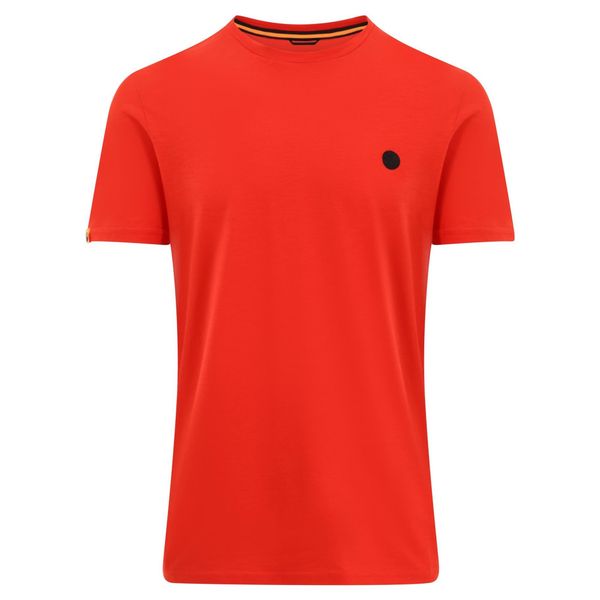 Koszulka Wędkarska Guru Semi Logo Tee Red T-Shirt. Czerwone t-shirty męskie GURU, m, bez wzorów, bez kołnierzyka. Za 128.99 zł.