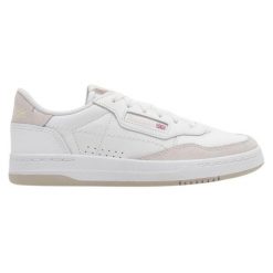 Buty treningowe unisex Reebok Court Peak. Białe buty sportowe na co dzień damskie Reebok, bez wzorów. Za 201.99 zł.