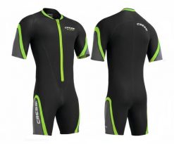 Męskie spodenki neoprenowe PLAYA MAN 2,5 mm. Czarne szorty męskie CRESSI, z materiału, bez kołnierzyka. Za 340.97 zł.