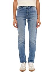 Mustang Dżinsy "Crosby" - Slim fit - w kolorze niebieskim rozmiar: W26/L32. Niebieskie jeansy damskie Mustang. Za 196.70 zł.