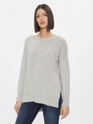 Kontatto Sweter 3M1083N Szary Regular Fit. Szare swetry klasyczne damskie Kontatto, m, z syntetyku, bez kołnierzyka. Za 249.99 zł.