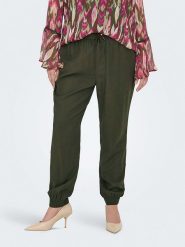 ONLY Carmakoma Spodnie dresowe w kolorze khaki rozmiar: 46/L32. Brązowe spodnie dresowe damskie Only Carmakoma, l, bez wzorów, z dresówki. Za 118.56 zł.
