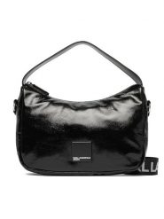 Karl Lagerfeld Jeans Torebka B1W30140 Czarny. Czarne torebki klasyczne damskie Karl Lagerfeld Jeans, bez wzorów, z jeansu, bez dodatków. Za 639.99 zł.