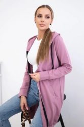 Bluza sukienkowa z kapturem ciemny różowy. Czerwone bluzy z kapturem damskie KESI, l, z bawełny. Za 234.40 zł.