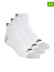 Skechers Skarpety (3 pary) w kolorze białym rozmiar: 43-46. Białe skarpetki męskie Skechers, bez wzorów, ze splotem. Za 26.99 zł.