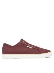 Calvin Klein Jeans Tenisówki Ess Vulc Low Mg Cv YM0YM01301 Brązowy. Brązowe trampki i tenisówki męskie Calvin Klein Jeans, bez wzorów, z jeansu, bez zapięcia. Za 189.99 zł.