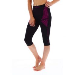 Spodnie 3/4 termoaktywne damskie Viking Etna, leggins. Czarne bielizna termoaktywna damska VIKING, xs, bez wzorów. Za 99.90 zł.