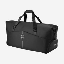 Torba tenisowa Wilson Roger Federer. Czarne torebki klasyczne damskie Wilson, bez wzorów, bez dodatków. Za 649.99 zł.