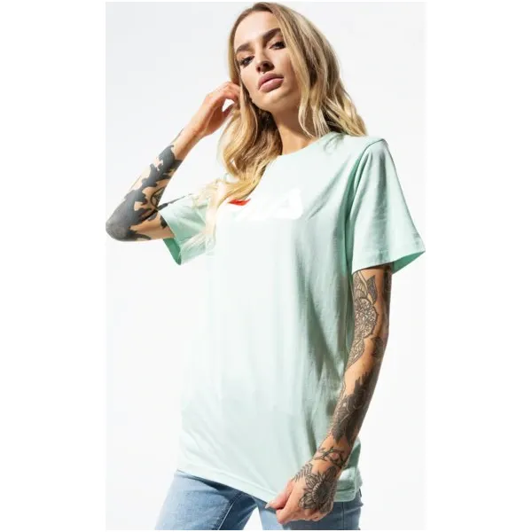 Fila Koszulka Ss Pure Short Sleeve Shirt , zielony, rozmiar S. Zielone t-shirty damskie Fila, s, bez wzorów, z materiału, bez kołnierzyka. Za 129.99 zł.