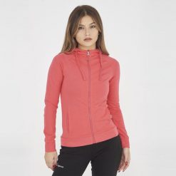 Bluza Legea Dair Damskie. Czerwone bluzy sportowe damskie Legea, z bawełny. W wyprzedaży za 88.00 zł.