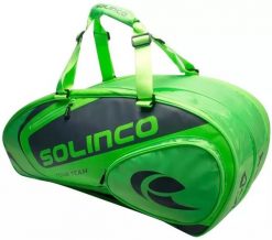 Torba na rakiety do tenisa ziemnego Solinco Racquet Bag 6. Zielone torebki klasyczne damskie SOLINCO, bez wzorów, bez dodatków. Za 389.00 zł.