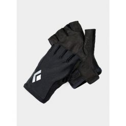 Rękawiczki trekkingowe Black Diamond Trail Gloves. Czarne rękawiczki damskie Black Diamond, bez wzorów. Za 67.19 zł.