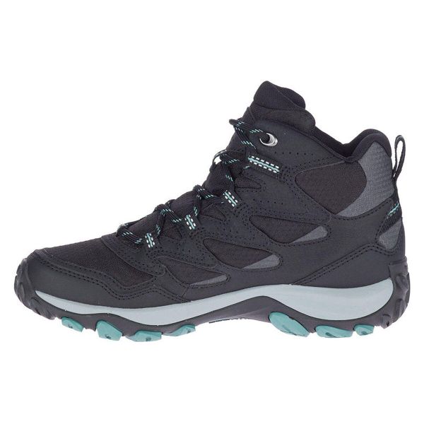 Buty trekkingowe damskie Merrell West Rim Sport Gtx. Czarne obuwie trekkingowe damskie MERRELL. Za 449.00 zł.