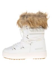 Moon Boot Botki zimowe "LTrack Monaco" w kolorze białym rozmiar: 36. Białe botki damskie Moon Boot, na zimę, bez obcasa, bez zapięcia. Za 461.21 zł.