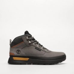 Buty outdoorowe TIMBERLAND Field Trekker Mid. Szare buty trekkingowe męskie Timberland, z gumy, bez zapięcia. Za 529.99 zł.