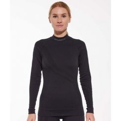 Bluza damska z wełną merino Brubeck THERMO WOOL by Pustelnik. Czarne bluzy bez kaptura damskie Brubeck, z wełny. Za 243.99 zł.
