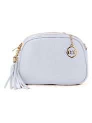 Mia Tomazzi Skórzana torebka "Gradisca" w kolorze błękitnym - 22,5 x 17 x 6 cm rozmiar: onesize. Niebieskie torebki klasyczne damskie Mia Tomazzi, bez wzorów, z materiału, bez dodatków. Za 195.99 zł.