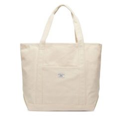 Torebka Guess Jeans. Brązowe torebki klasyczne damskie Guess Jeans, z aplikacjami, z jeansu, bez dodatków. Za 290.99 zł.