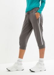 Spodnie 3/4 do biegania z bawełny (2 pary). Niebieskie spodnie dresowe damskie bonprix, z bawełny, do biegania. Za 189.99 zł.