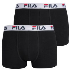 . Czarne bokserki męskie Fila, bez wzorów, z bawełny. Za 12,671.78 zł.