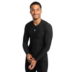 Męska termoaktywna rowerowa podkoszulka potówka gravel Kolarstwo Siroko Ring R. Czarne bielizna termoaktywna męska SIROKO, l, bez wzorów, z materiału. Za 170.00 zł.