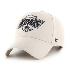 Czapka z daszkiem 47 Brand NHL Los Angeles Kings MVP SNAPBACK. Brązowe czapki męskie 47 Brand, bez wzorów. Za 92.99 zł.