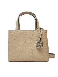 Armani Exchange Torebka 942647 CC793 U1092 Beżowy. Brązowe torebki klasyczne damskie Armani Exchange, bez wzorów, ze skóry, bez dodatków. Za 429.99 zł.