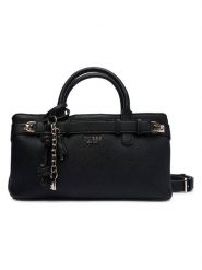 Guess Torebka w kolorze czarnym - 34 x 18 x 10 cm rozmiar: onesize. Czarne torebki klasyczne damskie Guess, z aplikacjami, z materiału, bez dodatków. Za 434.99 zł.