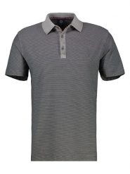 Lerros Koszulka polo w kolorze szarym rozmiar: XL. Szare koszulki polo męskie Lerros, xl, bez wzorów, z bawełny, bez ramiączek. Za 100.99 zł.