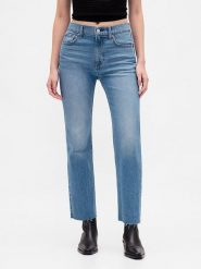 GAP Dżinsy - Regular fit - w kolorze niebieskim rozmiar: W33. Niebieskie jeansy damskie GAP. Za 140.53 zł.