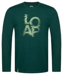 T-shirt męski Loap Altron zielony 2XL. Zielone t-shirty męskie ÀLG, m, bez wzorów, z bawełny, bez kołnierzyka. Za 162.99 zł.