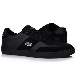 Buty męskie sportowe do chodzenia Lacoste COURT MASTER PRO. Czarne buty sportowe na co dzień męskie Lacoste, bez zapięcia, trekkingowe. W wyprzedaży za 419.00 zł.