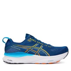 Buty do biegania Asics. Niebieskie obuwie do biegania damskie Asics, asics gel kayano. Za 899.99 zł.