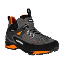 Buty trekkingowe dla dorosłych Alpinus The Ridge Mid Pro. Brązowe buty trekkingowe męskie Alpinus, bez zapięcia, trekkingowe. Za 699.00 zł.