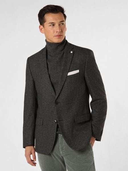Andrew James New York Marynarka Mężczyźni Regular Fit szary, 32. Szare marynarki męskie Andrew James New York, bez wzorów. Za 699.95 zł.