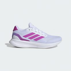 Buty Runfalcon 5 Running. Białe obuwie do biegania damskie Adidas. Za 259.00 zł.