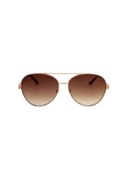 Guess Damskie okulary przeciwsłoneczne w kolorze złotym rozmiar: 64. Żółte okulary przeciwsłoneczne damskie Guess. Za 162.49 zł.