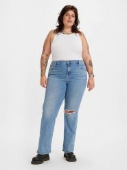 Levi´s Dżinsy "726" - Flare fit - w kolorze niebieskim rozmiar: W42/L32. Niebieskie jeansy damskie z podwyższonym stanem. Za 144.92 zł.
