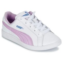 Buty sportowe damskie Puma Smash 630162 02. Białe buty sportowe na co dzień damskie Puma, bez wzorów. Za 149.00 zł.