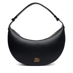 Torebka KARL LAGERFELD. Czarne torebki klasyczne damskie Karl Lagerfeld, bez wzorów, bez dodatków. Za 1,499.00 zł.