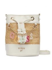 Guess Torebka J6GZ19 WH860 Beżowy. Brązowe torebki dziecięce Guess. Za 319.99 zł.