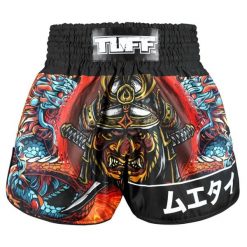 Spodenki treningowe TUFF Seraphic Seiryu Samurai Saga. Czarne szorty damskie TUFF, bez wzorów, sportowe. Za 149.00 zł.
