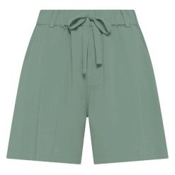 Spodnie Krótkie Deha Lyocell Twill Shorts Damskie. Zielone spodnie materiałowe damskie Deha, bez wzorów, z bawełny. Za 411.99 zł.