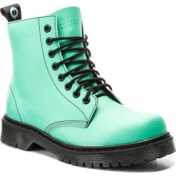 Trapery ALTERCORE - 651D Green. Zielone trapery damskie Altercore, z materiału, bez obcasa. W wyprzedaży za 249.00 zł.