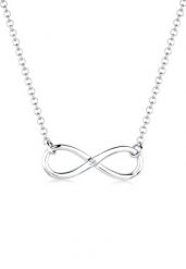 Elli DIAMONDS Damska zawieszka Infinity z diamentem (0.03 ct.) w srebrze 925 Sterling Silver Naszyjniki 1 ct Damski. Szare naszyjniki damskie Elli DIAMONDS, srebrne. Za 538.99 zł.